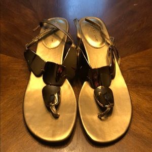 Gold Sandals